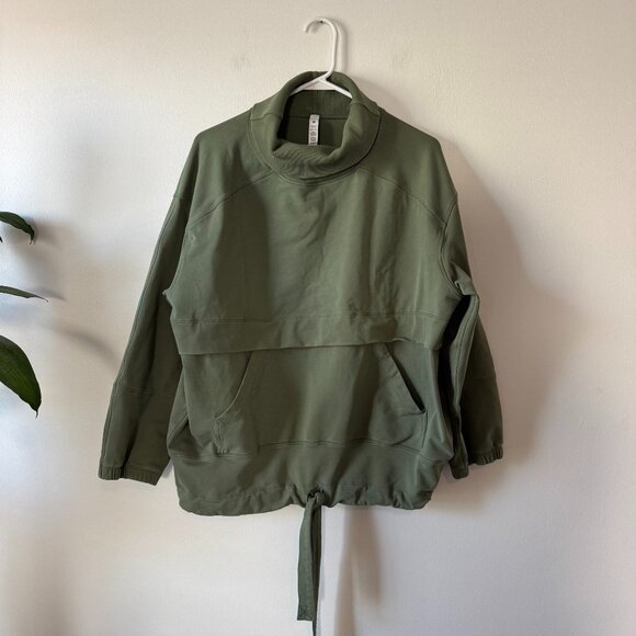 Lululemon LA Packable Pullover-to-Pillow in Olive Green - Picture 1 of 10